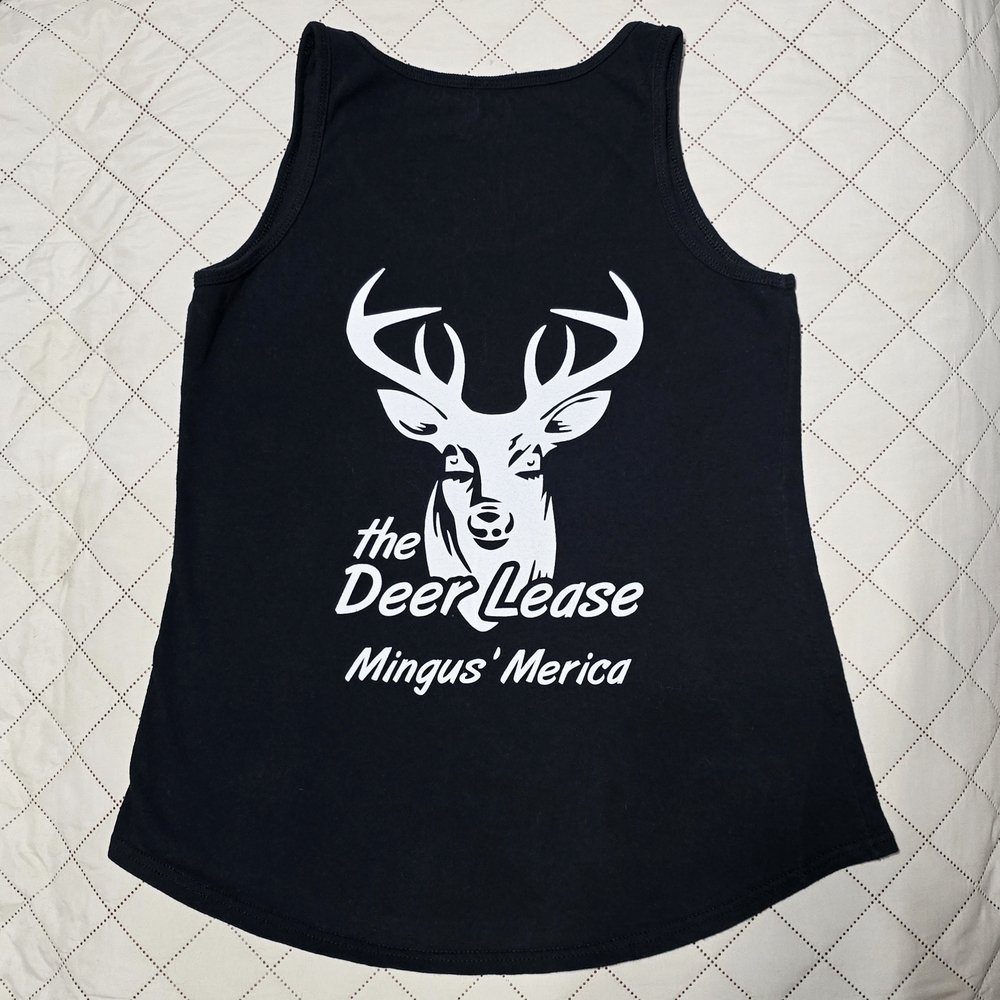 COMING SOON SM Port & Company Black Buck Wild Deer Racerback Tank Top merica